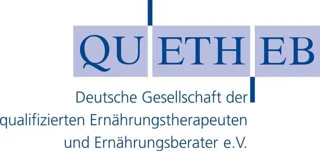 Deutsche Gesellschaft der qualifizierten Ernährungstherapeuten und Ernährungsberater - QUETHEB - Logo - 2023